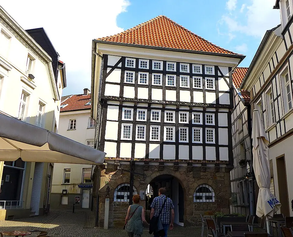 Fachwerkhaus von 1526 in der Hattinger Altstadt, Entr&uuml;mpelung und Haushaltsaufl&ouml;sung.